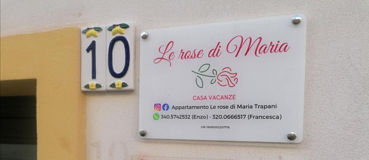 Appartement Le Rose Di Maria à Trapani Extérieur photo